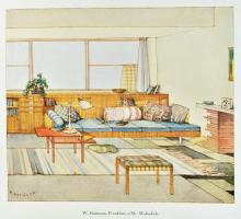 Fargbige Raumkunst. Fünfte Folge. Hundert Entwürfe Moderner Künstler. Bauformen-Bibliothek Band XXII...