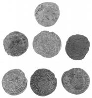 1557-1620. 7db-os magyar Ag dénártétel T:1--2-
Hungary 1557-1620. 7pcs Hungarian Ag denar lot C:AU-...