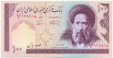Irán 1985- . 100R Khomeini vízjel T:I Iran 1985- . 100 Rials with Khomeini watermark C:UNC Krause 140.f