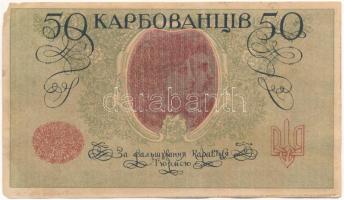 Ukrajna / Autonóm Köztársaság 1918. 50K T:III sarokhiány
Ukraine / Autonomous Republic 1918. 50 Kar...