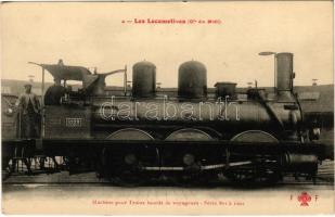 Machine pour Trains lourds de voyageurs. Serie 801 a 1202. Les Locomotives (Midi) / French Railways locomotive
