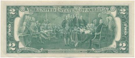 Amerikai Egyesült Államok 1974-1977. (1976) 2$ "Francine Irving Neff - William E. Simon" T...