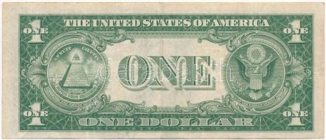 Amerikai Egyesült Államok 1946-1949. (1935C) 1$ "Silver Certificate - kisméretű" kék pecsé...