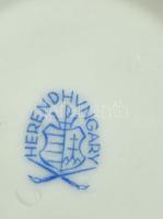 Herendi Gödöllő (SR - Siang Rouge) mintás váza. Kézzel festett, jelzett, hibátlan m: 24 cm