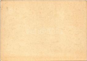 WWII Nazi Germany military art postcard, soldiers. artist signed (non PC) (EK)