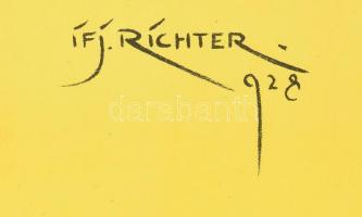 1928 "Magyar hét, 1928. november 3-11.Magyar árut vásárolj!", plakát, ifj. Richter, litogr...