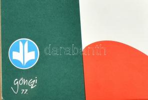 Balaton a magyar tenger. Orosz nyelvű plakát. Gönczi Béla 1977. 48x68 cm