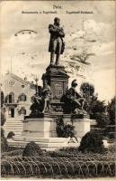 1909 Pola, Pula; Tegetthoff-Denkmal / Monumento a Tegetthoff / Austro-Hungarian Navy, K.u.K. Kriegsmarine, Admiral Tegetthoff monument (EK)