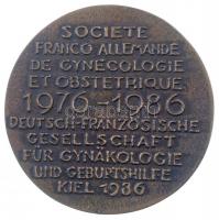 Búza Barna (1910-2010) 1983. "Semmelweis - Michaelis" öntött Br emlékérem. "SEMMELWEI...