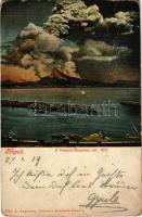 1904 Napoli, Naples; Il Vesuvio. Eruzione del 1872 / eruption (EB)