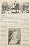 1898 A Vasárnapi Újság 10 db száma, összefűzve