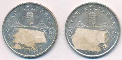 1993. 200Ft Ag "MNB" (2x) T:1-,2 ragasztásnyom
Adamo F13