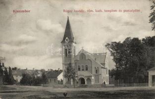 Kiszombor postaépülettel