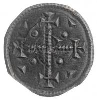 1141-1162. Denar Ag II. Géza (0,23g) T:1- patina Hungary 1141-1162. Denar Ag Geza II (0,23g) C:AU patina Huszár: 150., Unger I.: 74.