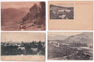 25 db RÉGI magyar város képeslap vegyes minőségben / 25 pre-1945 Hungarian town-view postcards in mixed quality