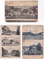 25 db RÉGI magyar város képeslap vegyes minőségben / 25 pre-1945 Hungarian town-view postcards in mi...