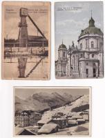 30 db RÉGI külföldi város képeslap vegyes minőségben / 30 pre-1945 European town-view postcards in m...
