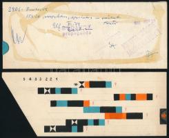 cca 1959 Mit tud az ITS 26 telefon berendezés, kihajtható speciális prospektus terv, kihúzható betét...