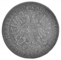 Ausztria 1859V 1Fl Ag "Ferenc József" T:2- patina
Austria 1859V 1 Florin Ag "Franz J...