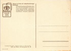 Indanthren textil festék reklámlap / Indanthren textile paint advertisement (EB)