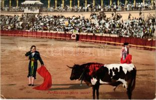 1908 Perfilandose para matar / Spanish folklore, bullfight (EK)