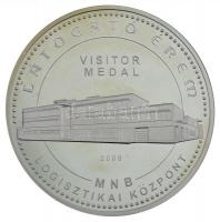 Kósa István (1953-) 2008. "Magyar Pénzverő Zrt. / Látogató Érem" dísztokban (42,5mm) T:PP