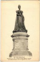 San Sebastian, Estatua a S.M. la Reina Dona María Cristina en el Monumento del Centenario 1813-1913 / statue of Maria Christina of Austria, Queen of Spain (EK)