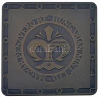 2004. "Magyar Pénzverő Rt. - Hungarian Mint Ltd." kétoldalas Br plakett dísztokban (40x40m...