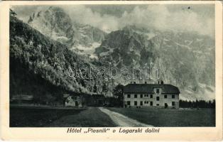 1933 Solcava, Hotel Plesnik v Logarski dolini / hotel (EB)