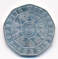 Ausztria 2007. 5E Ag "850 éves a Mariazelli kegytemplom" T:1
Austria 2007. 5 Euro Ag &quo...