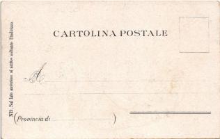 Milano, Milan; Hotel Victoria, Monumento a Guiseppe Garibaldi / hotel, tram, monument. A. Trüb &...