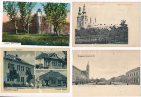 Kb. 150 db RÉGI képeslap vegyes minőségben: sok magyar város az 1900-as évek elejéről, kevés külföld...