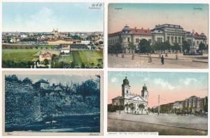 Kb. 150 db RÉGI képeslap vegyes minőségben: sok magyar város az 1900-as évek elejéről, kevés külföld...
