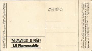 Keszthely, fürdőház. A m. kir. Pénzügyministerium nyereményszelvénye. Hátoldalon Nemzeti Újság új Ne...