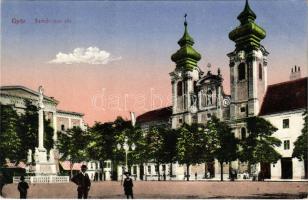 Győr, Széchenyi tér, templom, Győri Lloyd