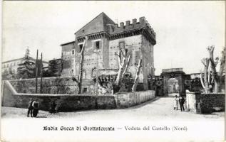 Grottaferrata, Badia Greca di Grottaferrata, Veduta del Castello (Nord) / Greek abbey, castle