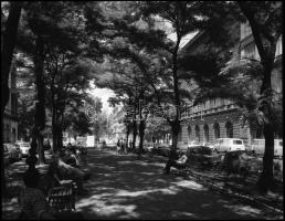 1974-1975 Budapesti városképek, 13 db szabadon felhasználható, professzionális minőségű, vintage NEG...