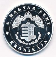 DN "A magyar pénz krónikája - Tanácsköztársaság" Ag emlékérem tanúsítvánnyal (20g/0.999/38...