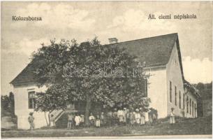 Kolozsborsa, Borsa; Állami elemi népiskola / school