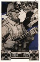 Red-Cross, WW. I. Military propaganda s: Landgrebe