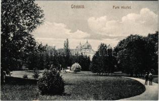 Gödöllő, Királyi kastély, park részlet