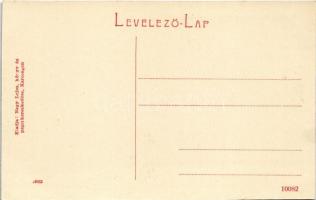 Karcag, Kossuth Lajos tér, Viktória kút, üzlet. Nagy Lajos kiadása. W.L. (?)