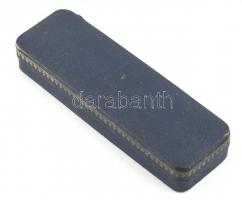 Régi ékszeres doboz, J. B. Fridrich München felirattal. 13x4cm