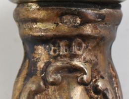 Ezüst (Ag) 6 személyes süteményes evőkészlet. Jelzett, bruttó: 420g