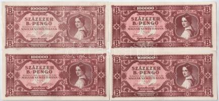 1946. 100.000BP (9db) T:II-III szép papír
Adamo P36