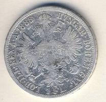 Ausztria 1888. 1Fl Ag T:3