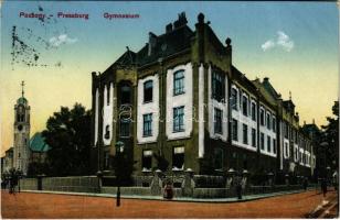 1913 Pozsony, Pressburg, Bratislava; Gymnasium / Gimnázium / grammar school