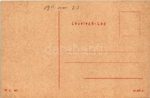 1911 Érsekújvár, Nové Zámky; Kossuth Lajos tér, Nemzeti szálloda és kávéház, Kurzweil üzlete. W.L. 4...