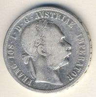 Ausztria 1886. 1Fl Ag T:3 apró ph