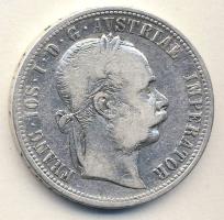 Ausztria 1873. 1Fl Ag T:3